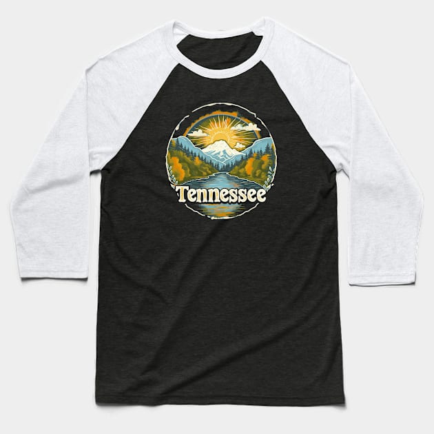 Tennessee Baseball T-Shirt by Wintrly